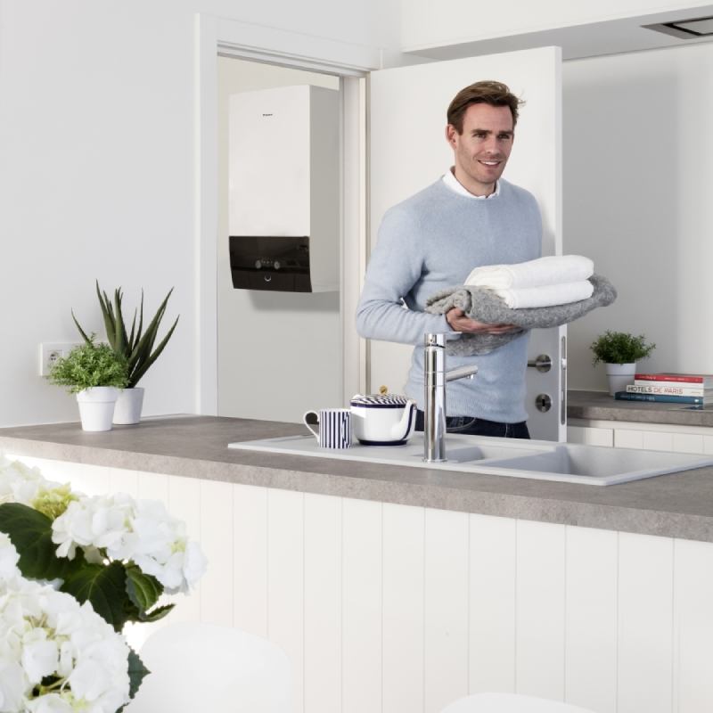 Pompa de caldura pentru incalzire Daikin Altherma 3 R W - ambient interior