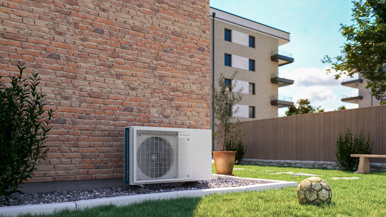 Pompă de căldură Daikin Altherma 3 M  backup heater de 3 kw  cu EBLA06E3V3