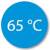 Temperatura agentului termic de pana la 65°C