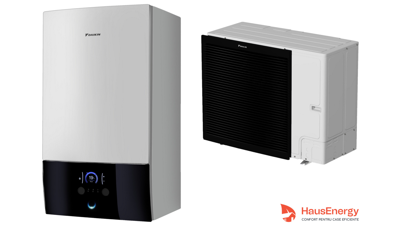 Pompă de căldură Daikin Altherma 3 R W  cu EBBX16D9W și ERLA16DW17