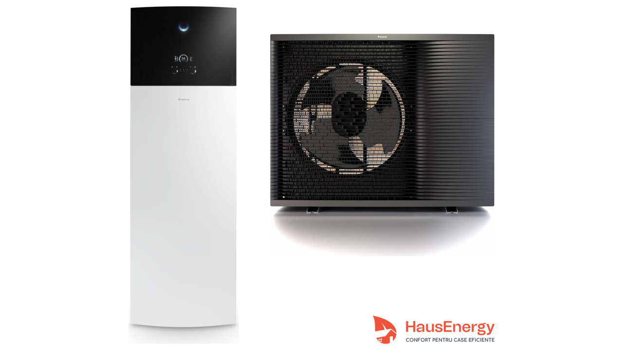 Pompă de căldură Daikin Altherma 3 R MT F  cu ELVZ12S23E6V și ERRA08EV3