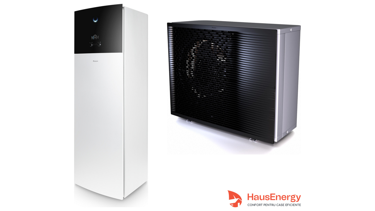 Pompă de căldură Daikin Altherma 3 R MT F  cu ELVX12S18E9W și ERRA08EW1