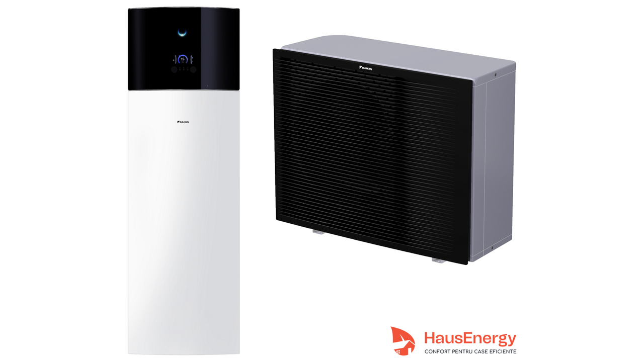 Pompă de căldură Daikin Altherma 3 H MT F  cu ETVZ12S23E6V și EPRA08EW1