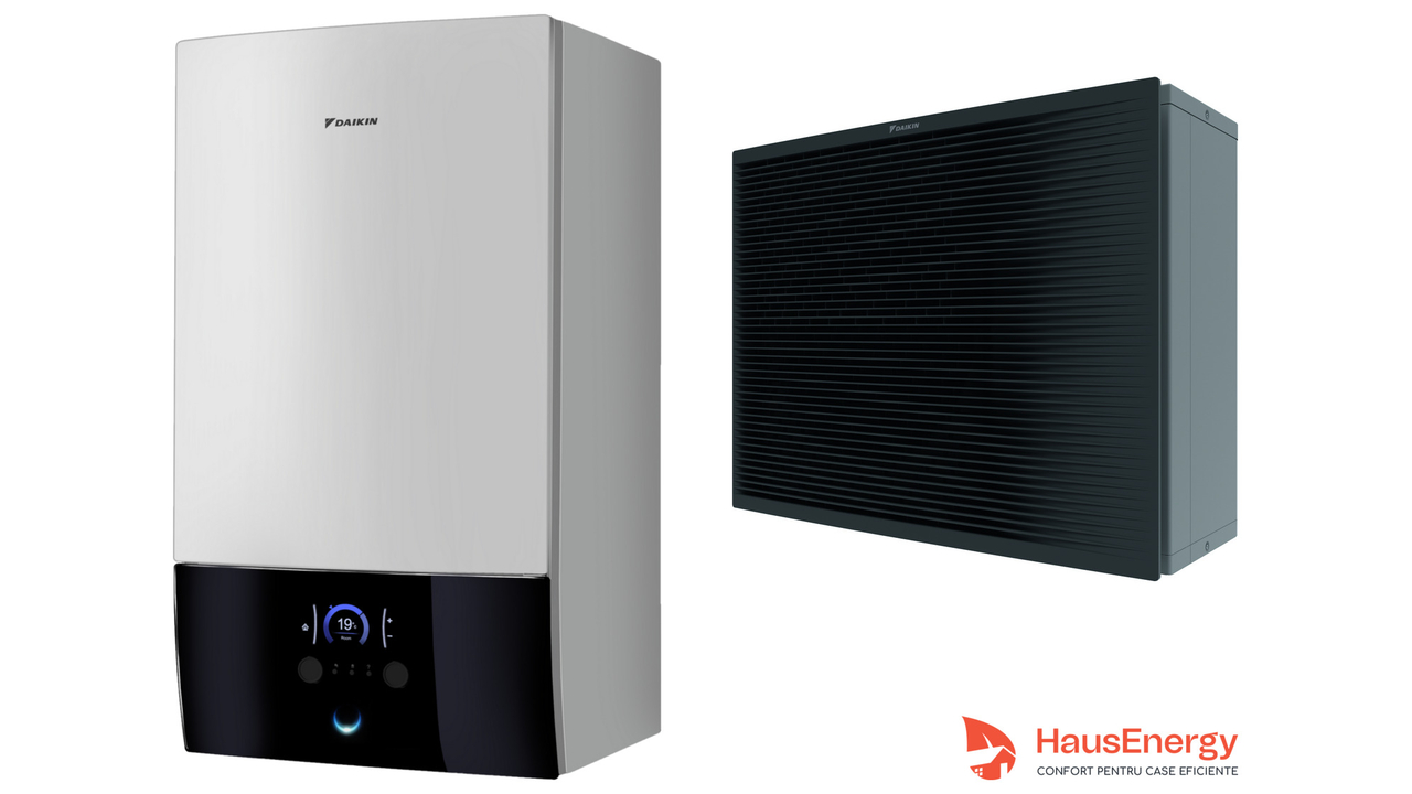Pompă de căldură Daikin Altherma 3 H HT W  cu ETBX16E6V7 și EPRA14DV37