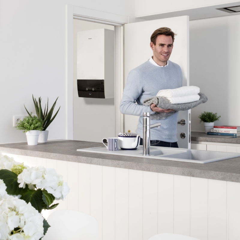 Pompa de caldura aer-apa Daikin Altherma 3 H HT W ETBH-ETBX - ambient interior