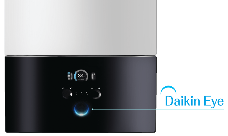 Interfata panoului frontal - Daikin Eye